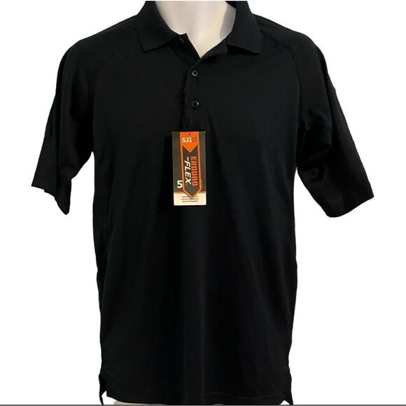 NWT Small 5.11 Tactical Enduro Dark Navy Polo Shirt Outdoor Survival Gear - Picture 2 of 7